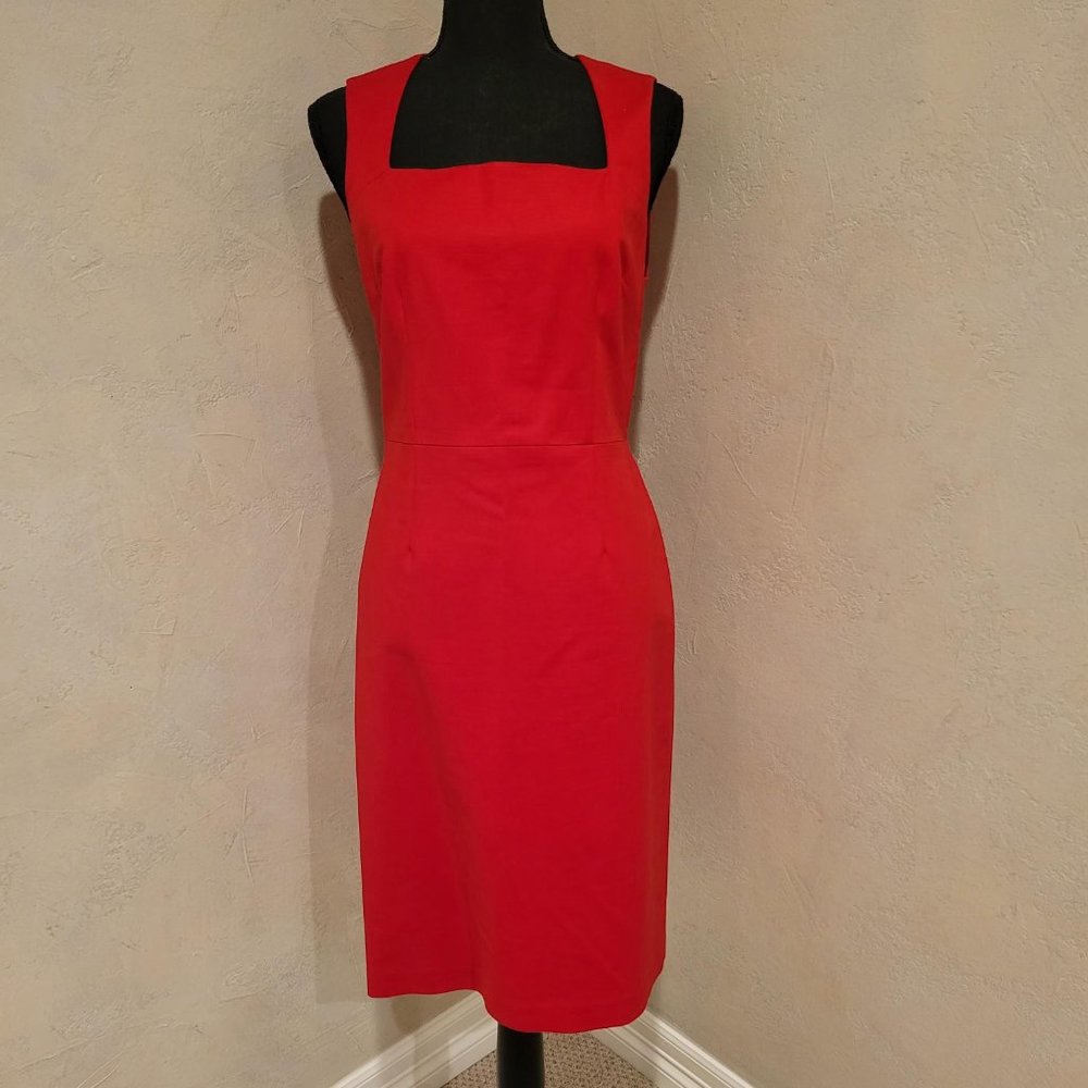 Banana Republic Red Cocktail Dress